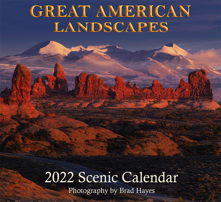 Search. Find. Explore American Landscapes 2022 Scenic Calendar